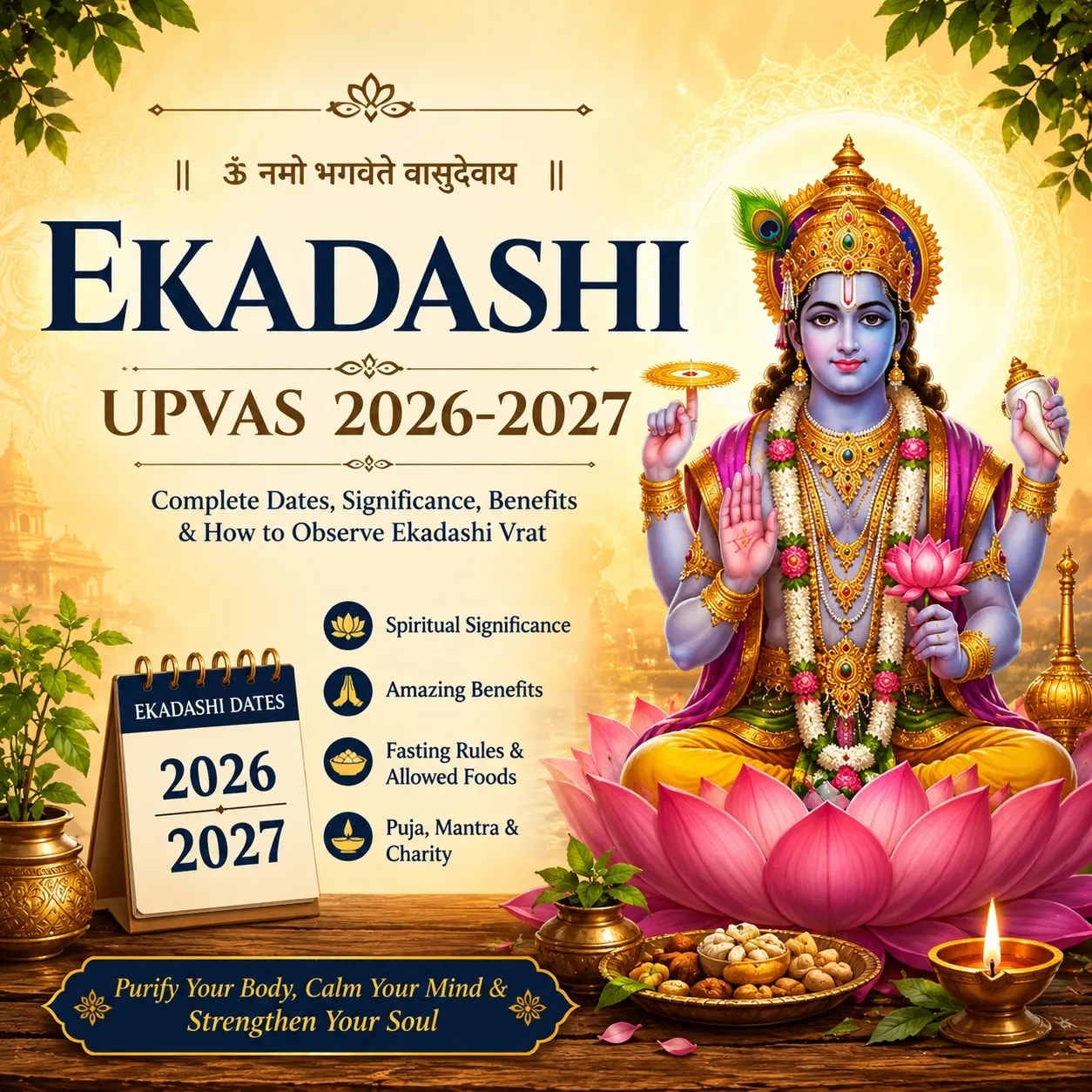 Ekadashi Vrat 2026–2027